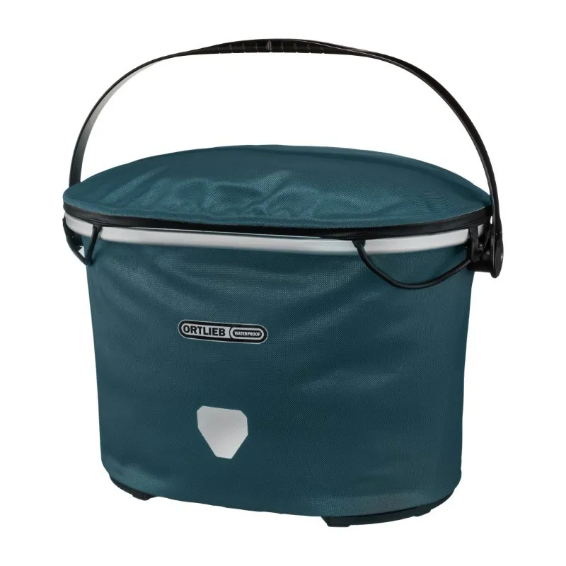 Ortlieb Up-Town Handlebar Basket in Blue